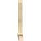 Ekena Millwork Portland Rough Sawn Timber Gable Bracket, Douglas Fir, 84"W x 56"H x 6"D x 6"F, 16/12 Pitch GBW084X56X0606POR00RDF - alternate 3